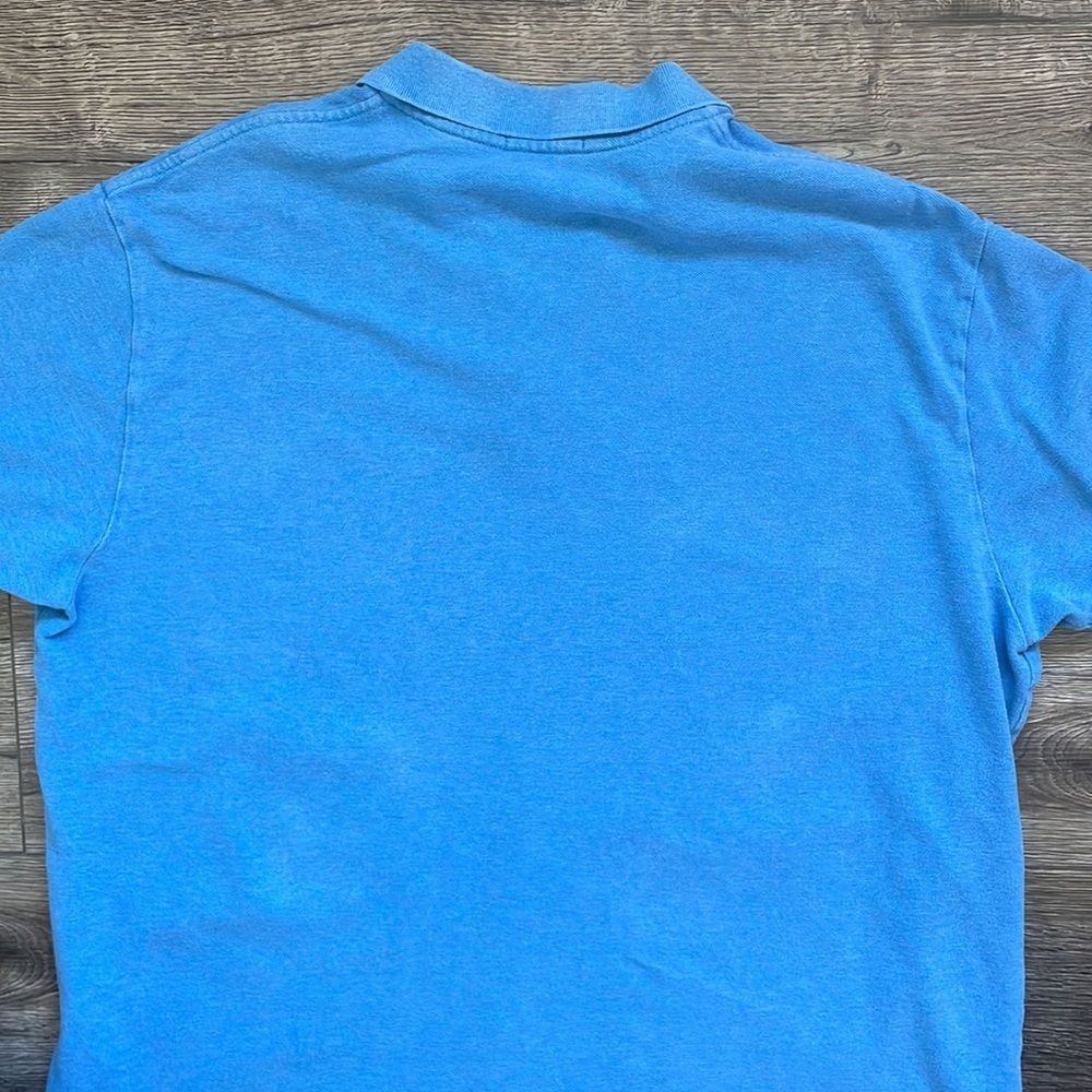 Polo Ralph Lauren | 100% Cotton Blue Men's Polo Shirt Size XXL 2XL - Picture 6 of 8